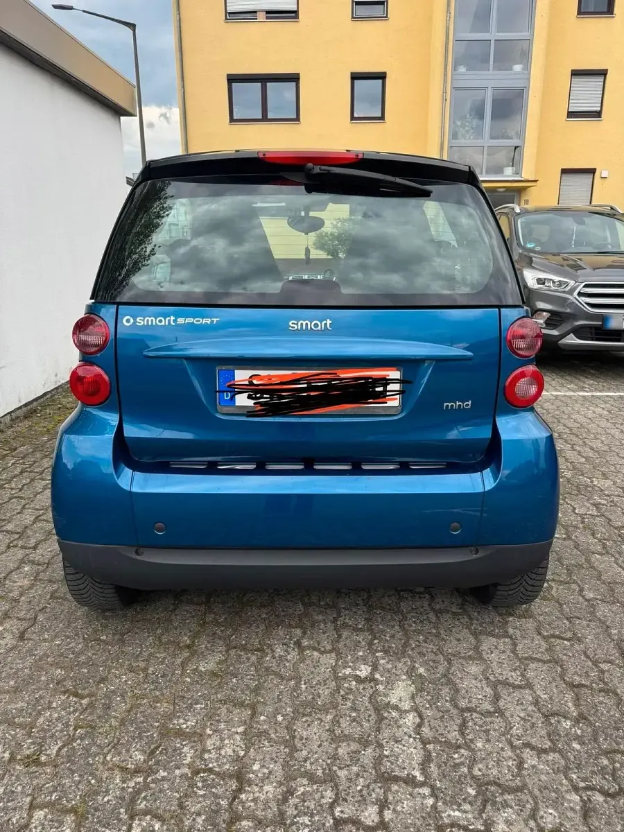 Gebraucht Smart ForTwo Coupé 71 PS (52 kW) 2009 Blau Coupé