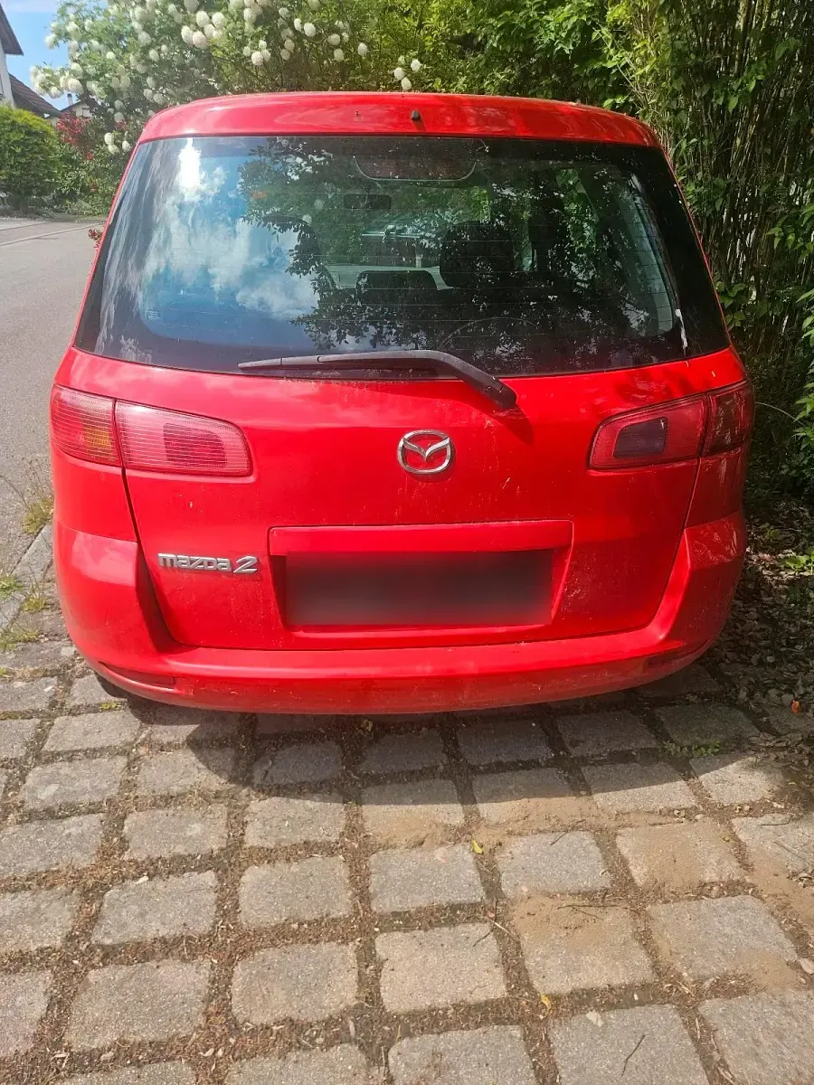 Gebraucht Mazda 2 75 PS (55 kW) 2005 Rot Kleinwagen