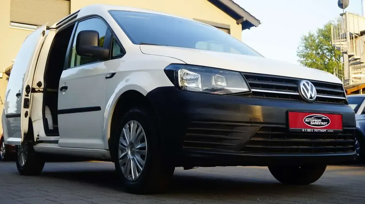 Gebraucht VW Caddy 75 PS (55 kW) 2018 Candyweiß Van / Kleinbus