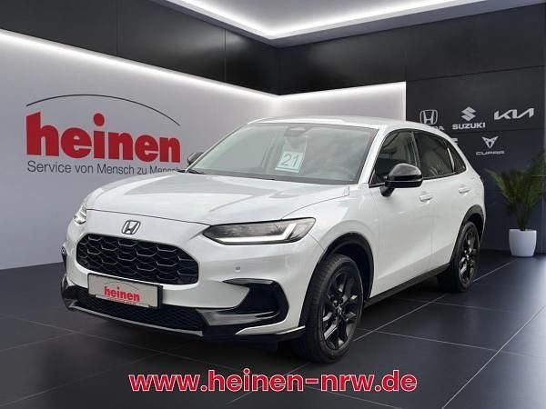 Schwarz (ruse black metallic) Gebraucht 2024 Honda ZR-V Sport SUV | 36.990 € (Fairer Preis) - Bild 1/4