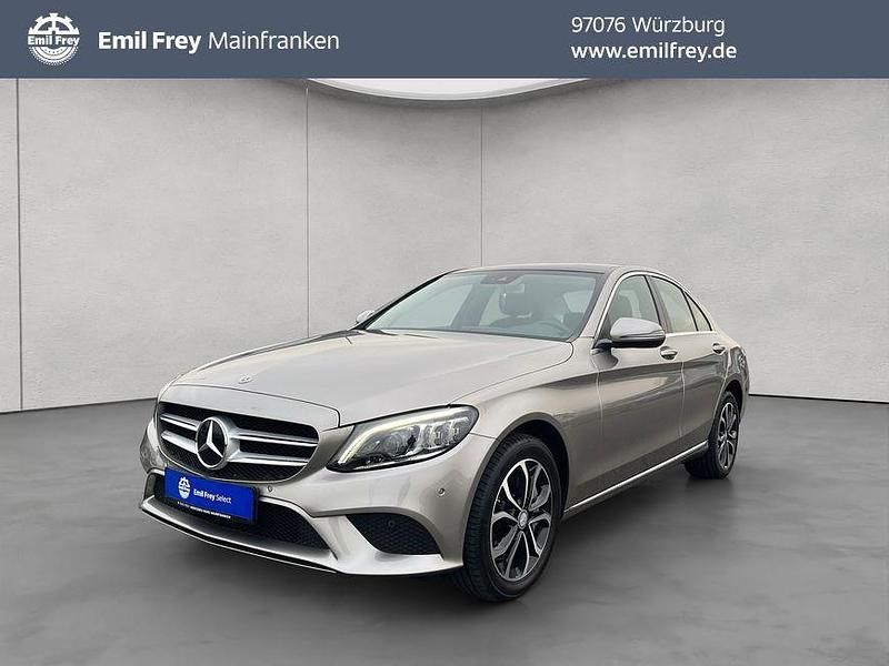 Mojavesilber metallic Gebraucht 2019 Mercedes C400 Avantgarde Limousine | 34.500 € (Fairer Preis) - Bild 1/4