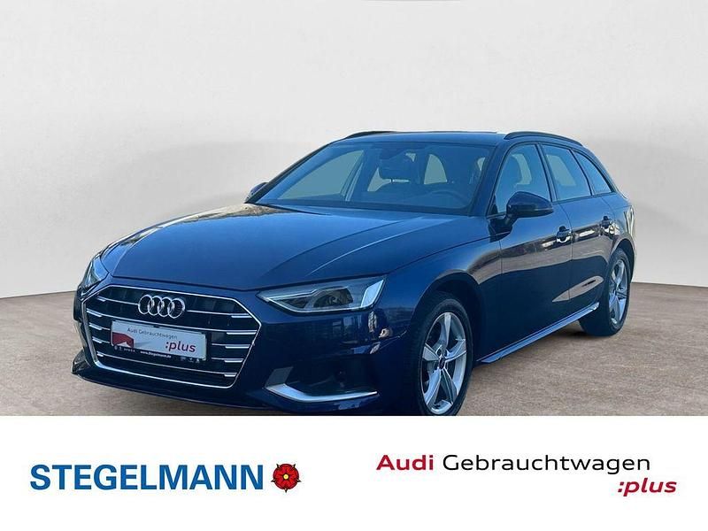Navarrablau metallic Gebraucht 2024 Audi A4 Advanced Plus Kombi | 33.710 € (Fairer Preis) - Bild 1/4