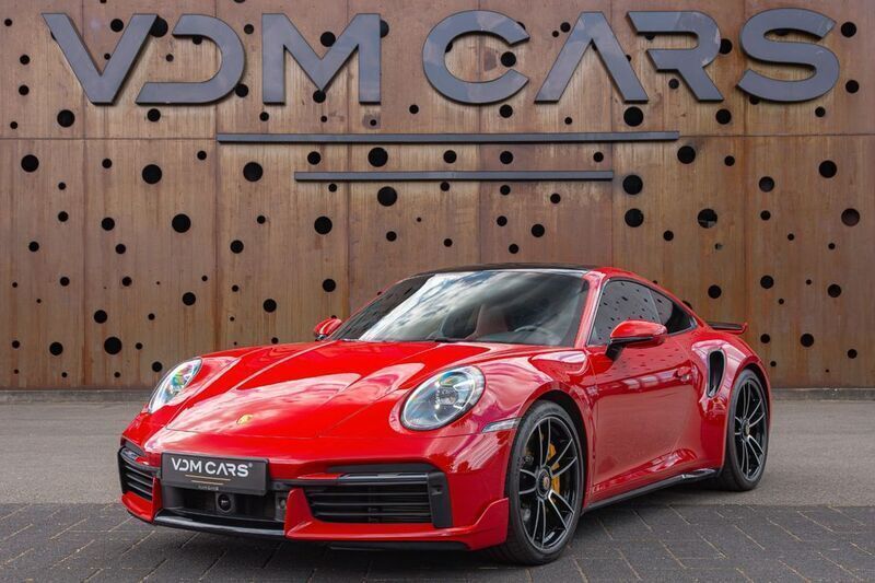 Rot Gebraucht 2021 Porsche 911 Turbo S Coupé | 224.900 € (Fairer Preis) - Bild 1/4