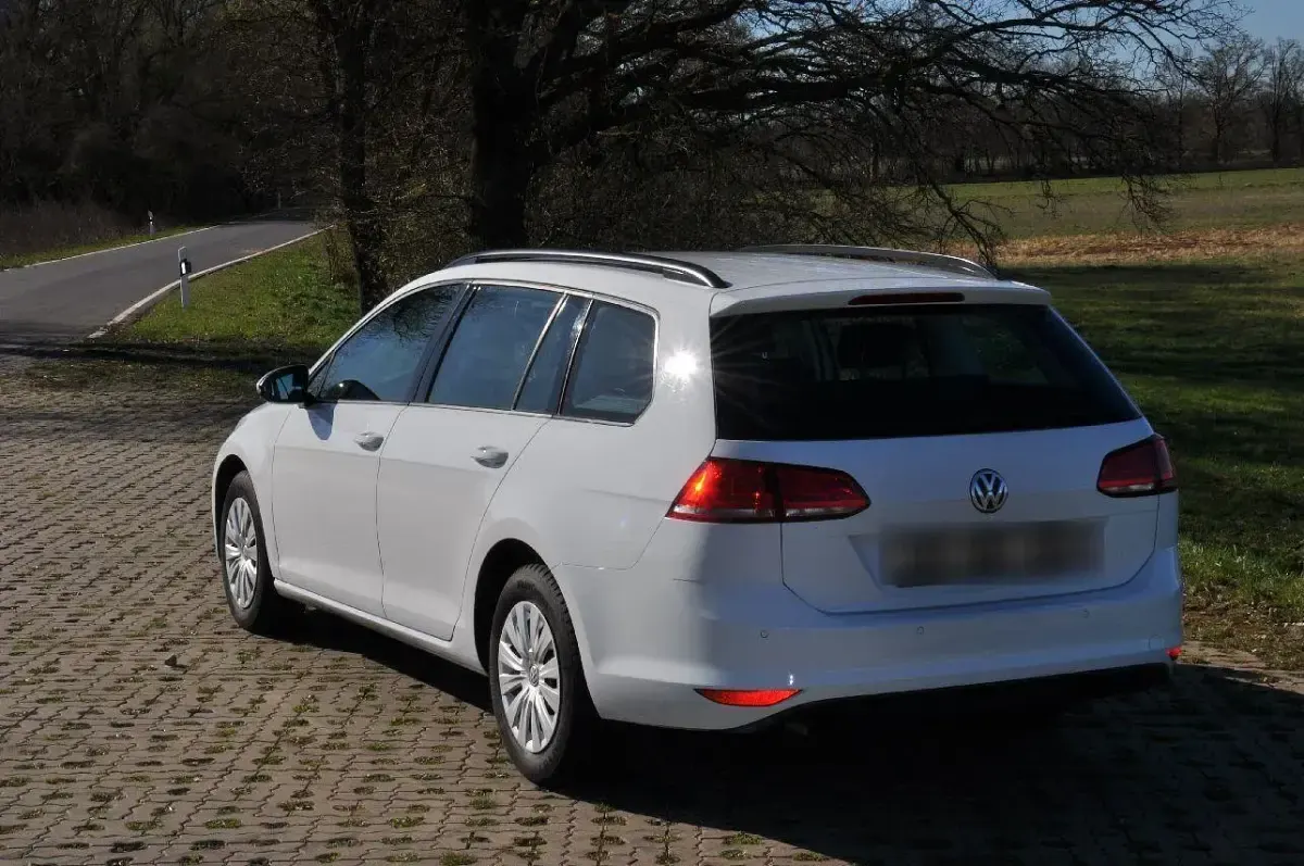Brugt VW Golf VII 110 HK (80 kW) 2015 Hvid Stationcar
