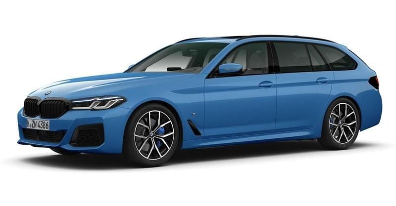 Gebraucht BMW 530 Shadowline 286 PS (210 kW) 2021 Blau Kombi