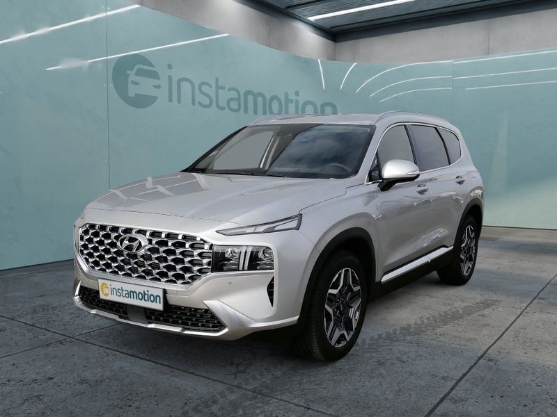 Grau Gebraucht 2023 Hyundai Santa Fe SUV | 41.700 € - Bild 1/3