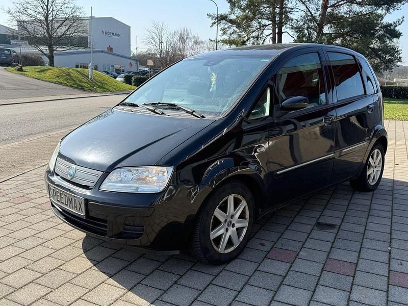 Gebraucht Fiat Idea Emotion 95 PS (69 kW) 2008 Schwarz Van / Kleinbus