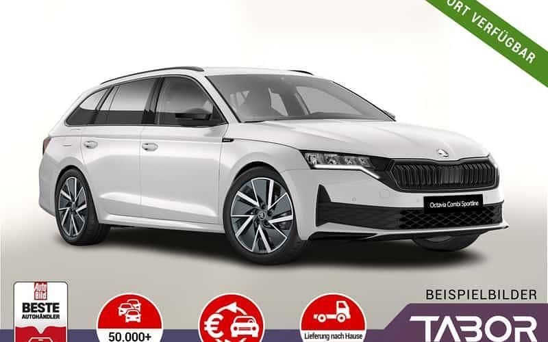 Weiß Neu 2025 Skoda Octavia SportLine Kombi | 36.119 € (Fairer Preis) - Bild 1/4