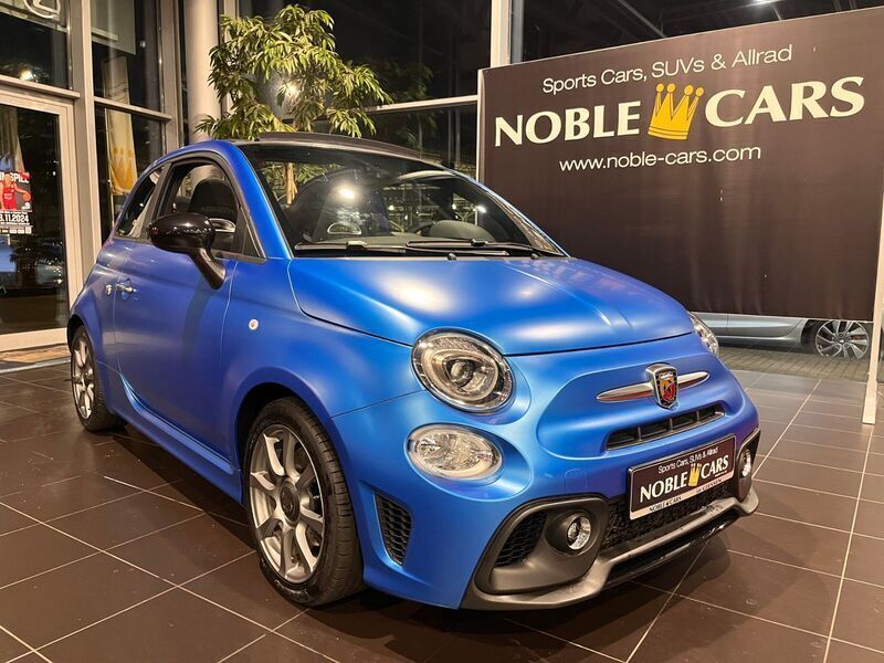 Rally blau Gebraucht 2023 Abarth 595C Cabrio | 26.980 € (Fairer Preis) - Bild 1/4