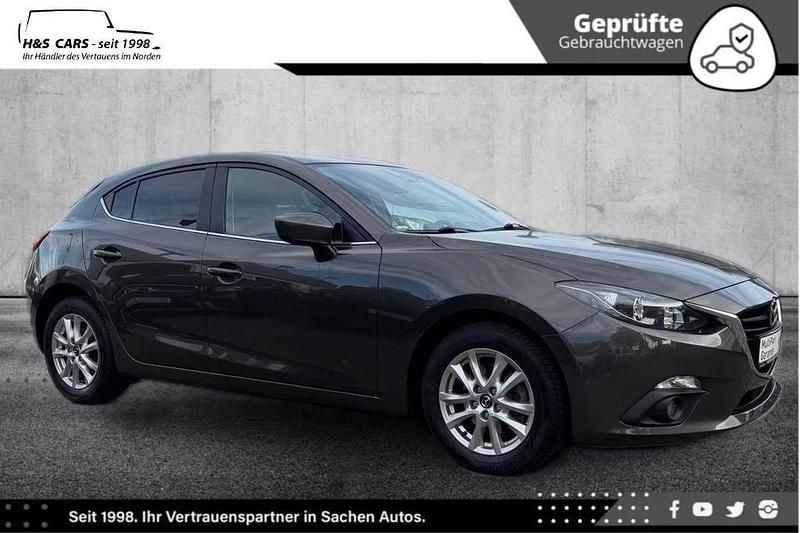 Grau Gebraucht 2015 Mazda 3 Limousine | 13.950 € (Fairer Preis) - Bild 1/3