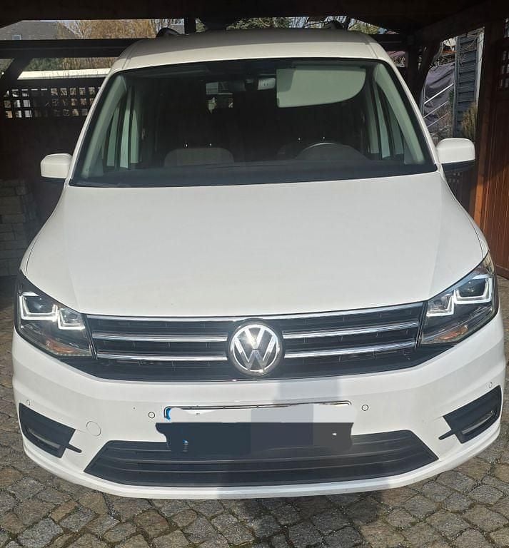 Gebraucht VW Caddy Maxi Comfortline 150 PS (110 kW) 2016 Weiß Van / Kleinbus