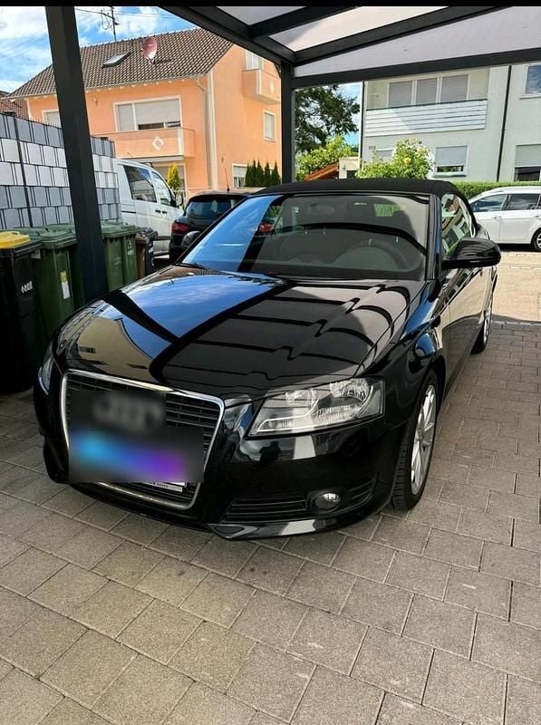 Schwarz Gebraucht 2008 Audi A3 Cabriolet Cabrio | 4.800 € (Fairer Preis) - Bild 1/4