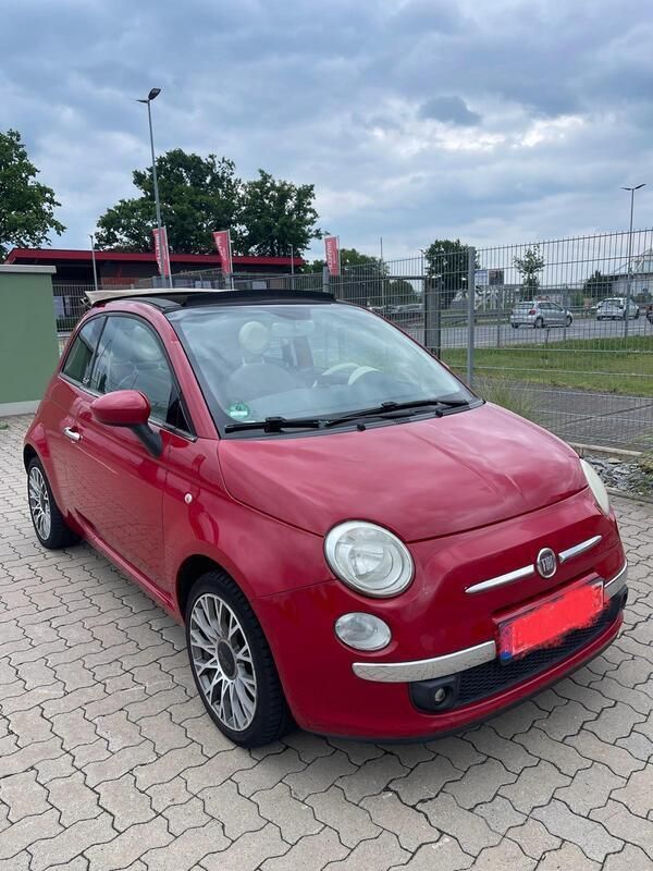 Rot Gebraucht 2010 Fiat 500C Cabrio | 4.999 € (Fairer Preis) - Bild 1/4