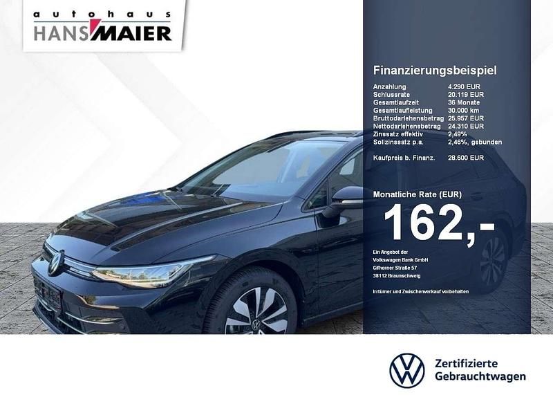 Grenadillschwarz metallic Gebraucht 2024 VW Golf VIII Goal Kombi | 28.600 € (Guter Preis) - Bild 1/2