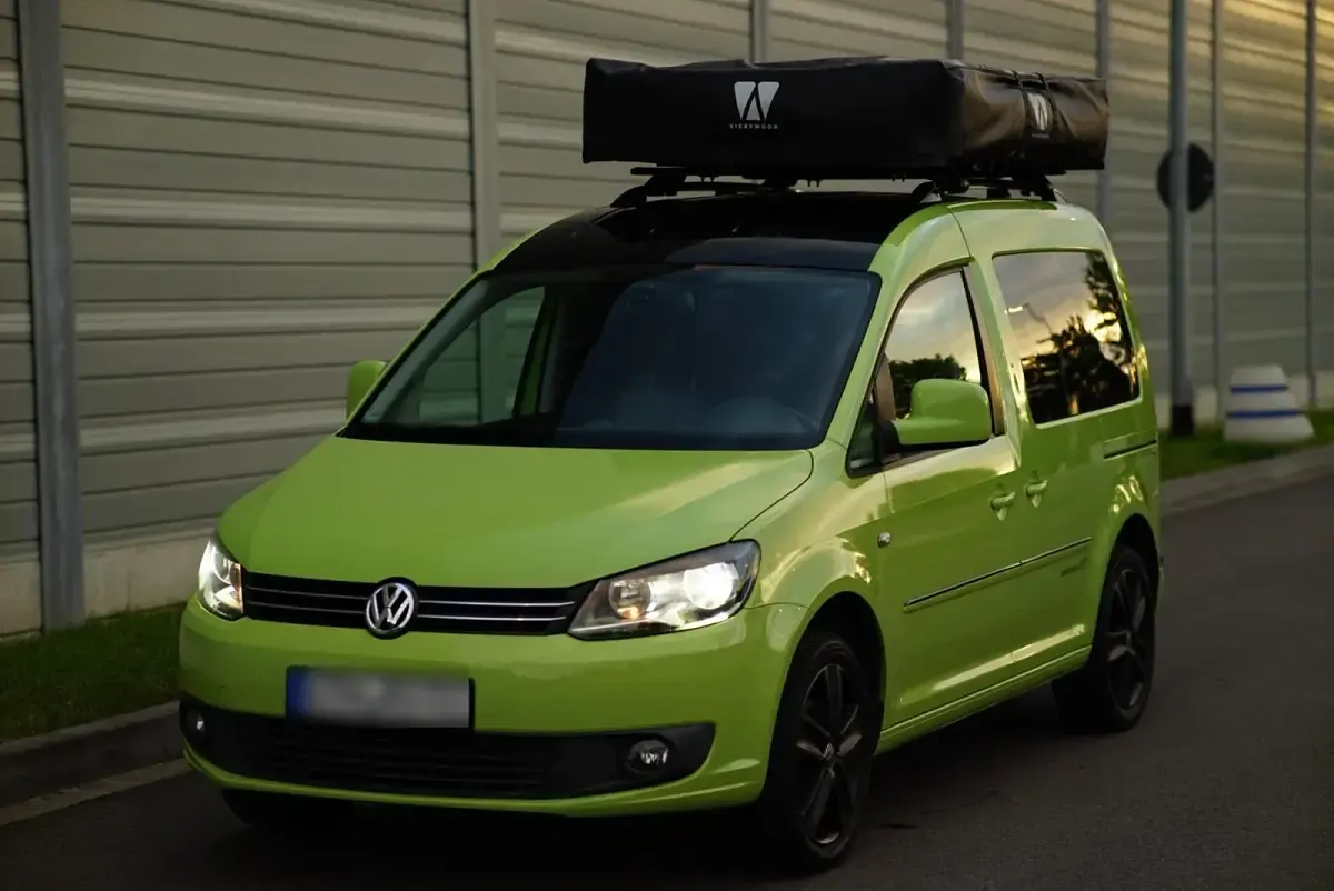 Gebraucht VW Caddy Edition 102 PS (75 kW) 2012 Grün Van / Kleinbus