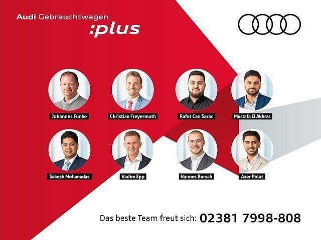 Gebraucht Audi Q5 S-Line 204 PS (150 kW) 2023 Navarrablau metallic SUV