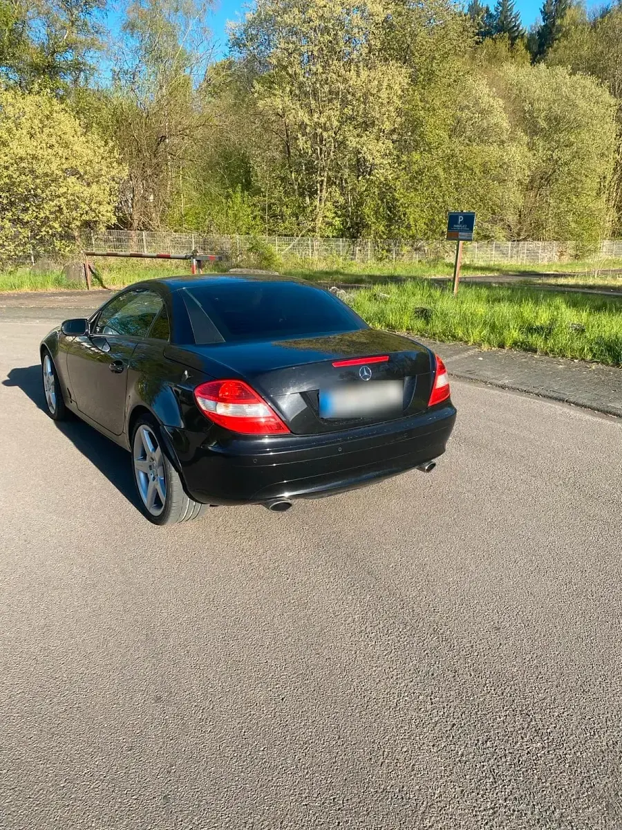 Gebraucht Mercedes SLK350 272 PS (200 kW) 2004 Schwarz Cabrio
