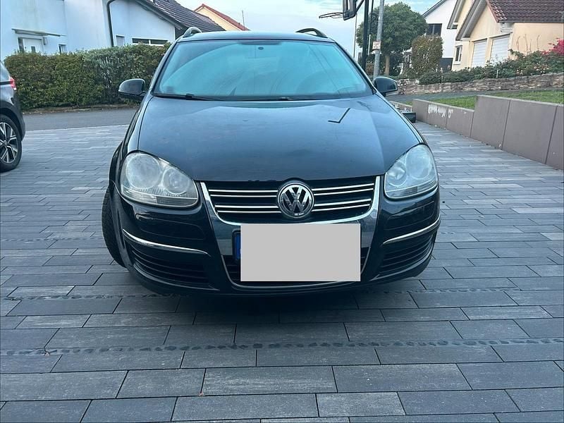 Schwarz Gebraucht 2009 VW Golf VI Kombi | 2.100 € (Superpreis) - Bild 1/4