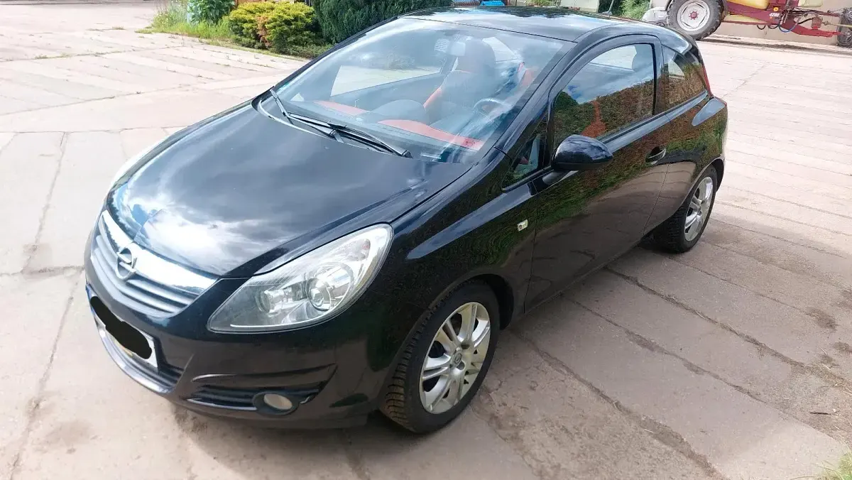 Gebraucht Opel Corsa 90 PS (66 kW) 2008 Schwarz Kleinwagen