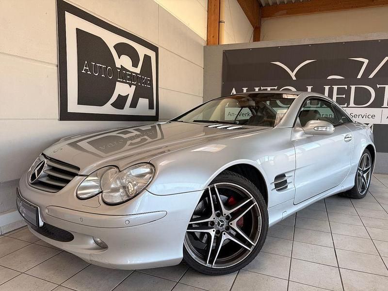 Gebraucht Mercedes SL500 306 PS (225 kW) 2002 Silber Cabrio