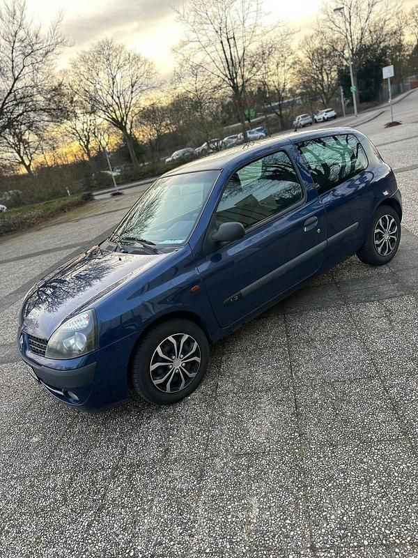 Gebraucht Renault Clio II 2002 Blau Kleinwagen