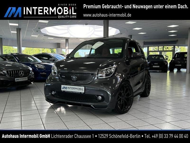 Grau Gebraucht 2017 Smart ForTwo Cabrio Brabus Cabrio | 34.990 € - Bild 1/4