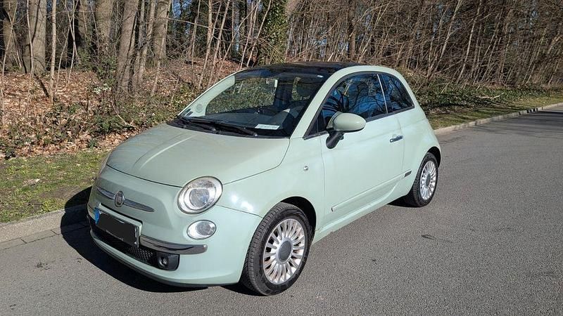 Gebraucht Fiat 500 Lounge 69 PS (50 kW) 2007 Grün Kleinwagen