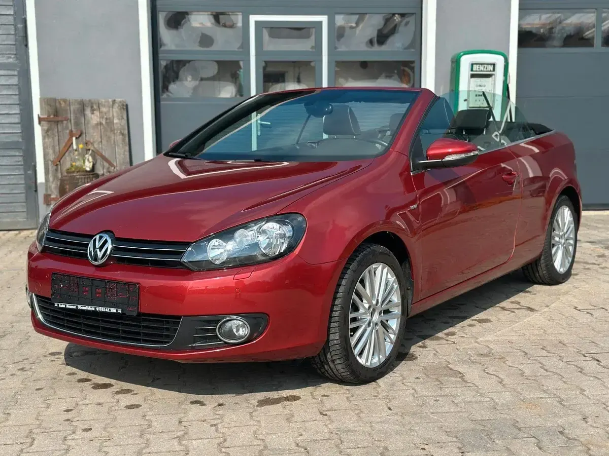 Gebraucht VW Golf Cabriolet Cup 122 PS (89 kW) 2014 Rot Cabrio