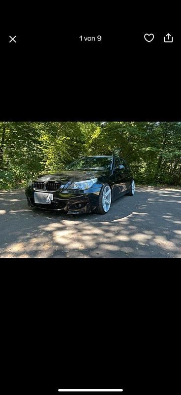 Schwarz Gebraucht 2005 BMW 545 M Sport Kombi | 12.500 € (Fairer Preis) - Bild 1/4