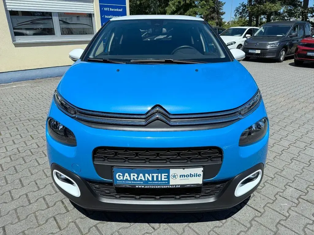 Gebraucht Citroën C3 Shine 82 PS (60 kW) 2019 Blau Kleinwagen