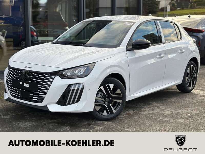 Schneeweiß Neu 2025 Peugeot 208 Allure Kleinwagen | 25.400 € (Teuer) - Bild 1/4