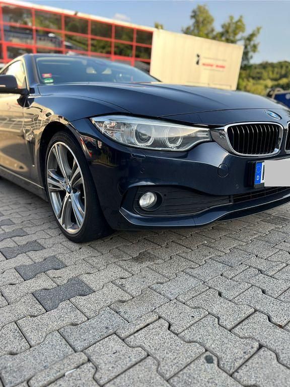 Blau Gebraucht 2014 BMW 420 Gran Coupé Coupé | 13.999 € (Etwas zu teuer) - Bild 1/4