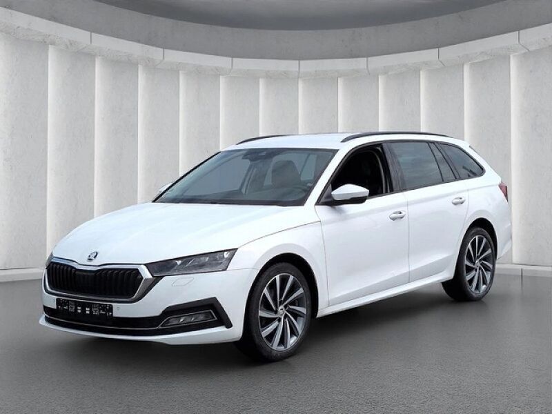 Weiss Gebraucht 2020 Skoda Octavia First Edition Kombi | 23.949 € (Superpreis) - Bild 1/4