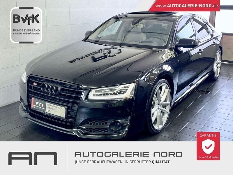 Mythosschwarz Gebraucht 2017 Audi S8 plus Sport Limousine | 49.900 € (Fairer Preis) - Bild 1/4
