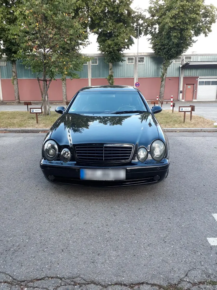 Gebraucht Mercedes CLK430 1998 Schwarz Coupé