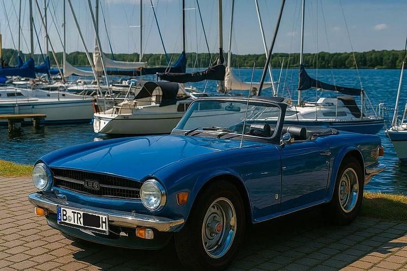 Gebraucht Triumph TR6 101 PS (74 kW) 1975 Blau Cabrio
