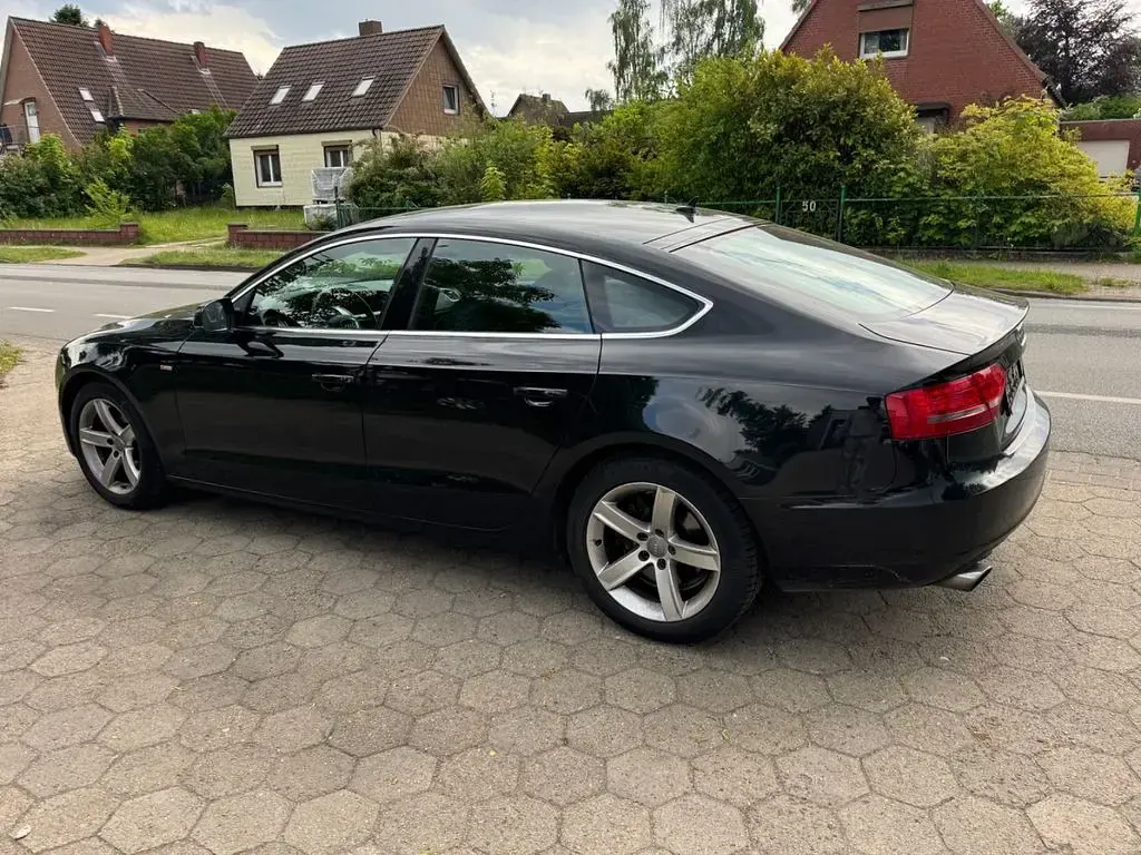 Gebraucht Audi A5 Sportback S-Line 179 PS (131 kW) 2009 Schwarz Kleinwagen