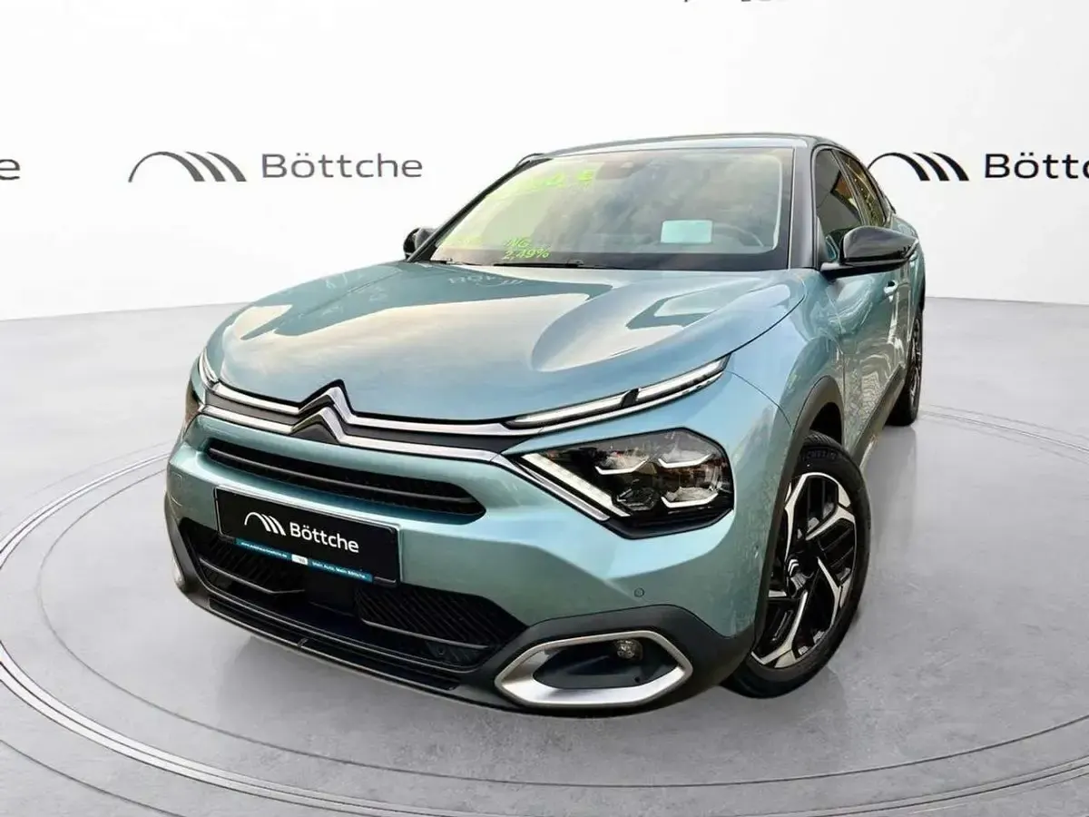 Gebraucht Citroën C4 PureTech 131 PS (96 kW) 2023 Lackierung olbia blau/typ aussenverkleidung metalliclackierung SUV