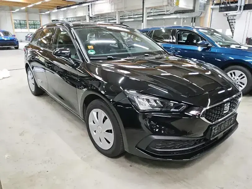 Gebraucht Seat Leon ST 116 PS (85 kW) 2023 Mitternachtsschwarz Kombi