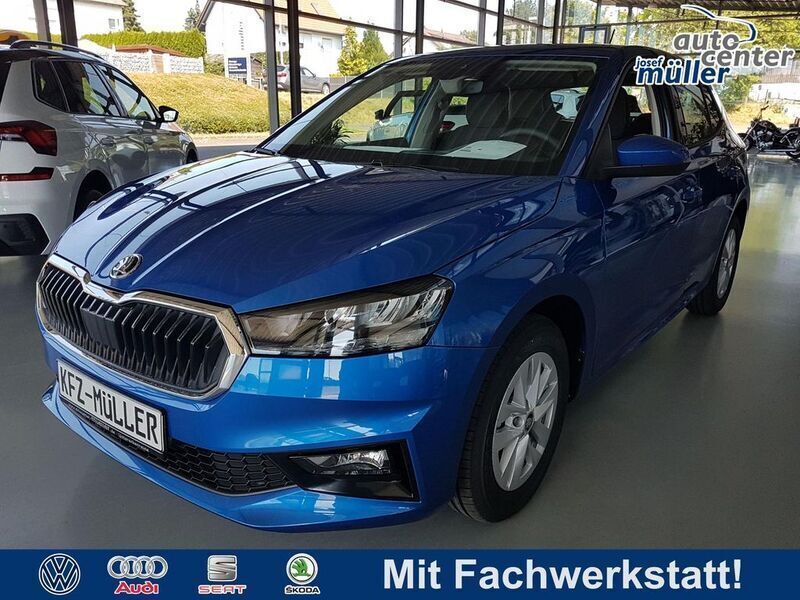 Blau Neu 2025 Skoda Fabia Limousine | 21.490 € (Guter Preis) - Bild 1/4
