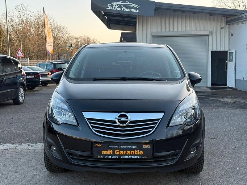 Gebraucht Opel Meriva Innovation 120 PS (88 kW) 2010 Schwarz Van / Kleinbus