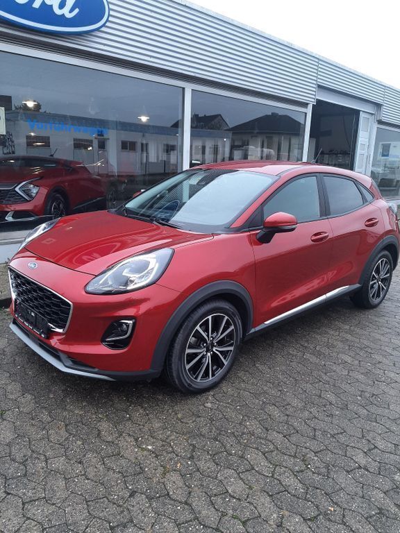 Lucidrot metallic Gebraucht 2020 Ford Puma Titanium Limousine | 15.499 € (Guter Preis) - Bild 1/4