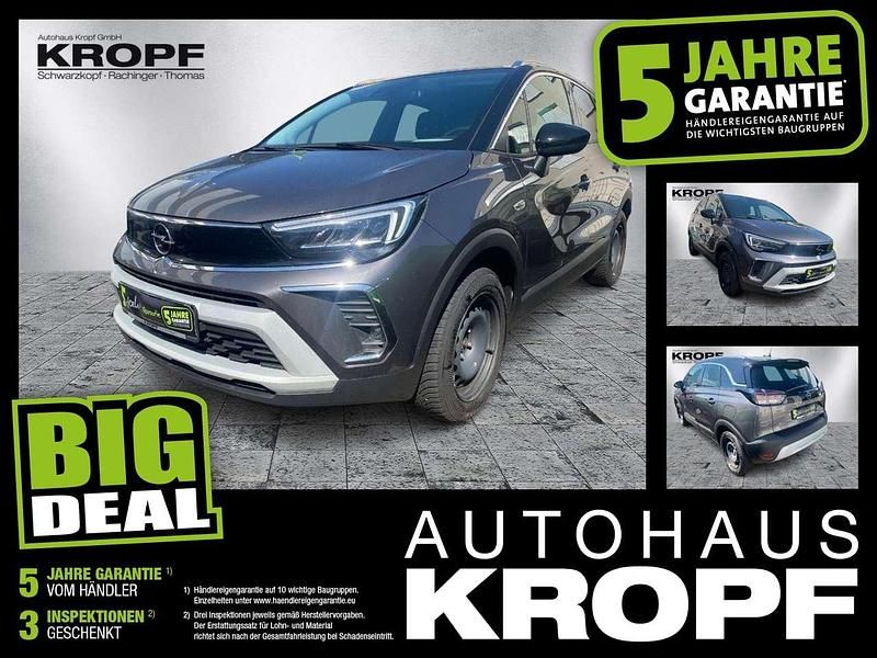 Mondstein grau/e:vulkan grau Gebraucht 2022 Opel Crossland Elegance SUV | 14.390 € (Etwas zu teuer) - Bild 1/4