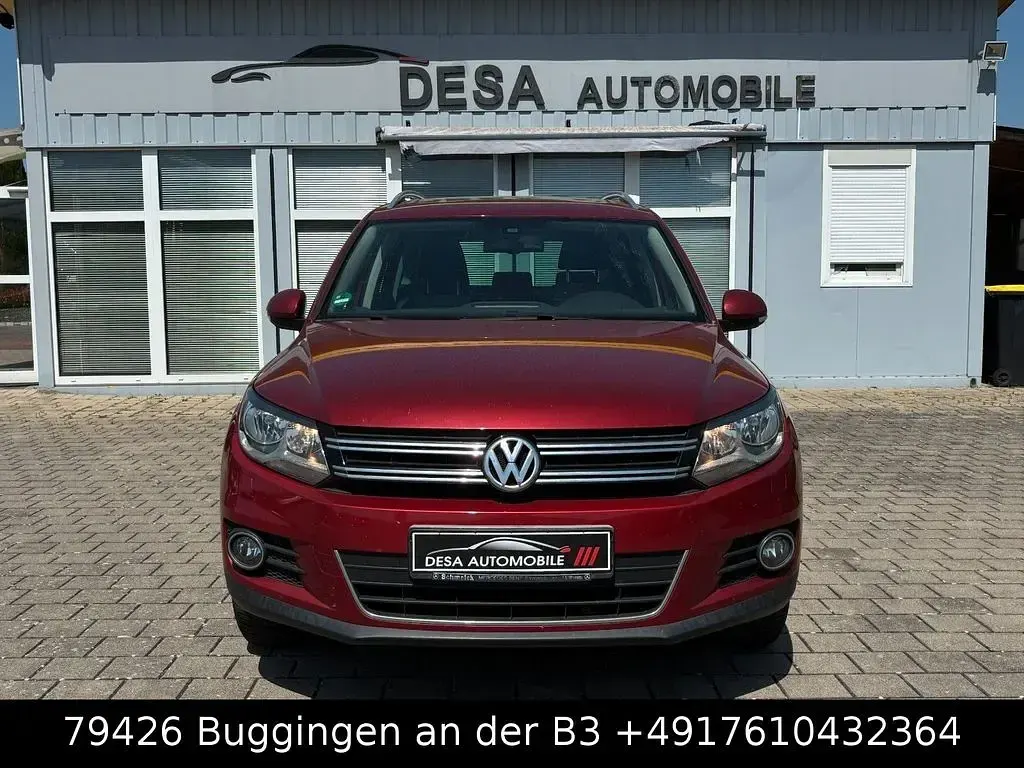 Gebraucht VW Tiguan Sportline 110 PS (80 kW) 2013 Rot SUV