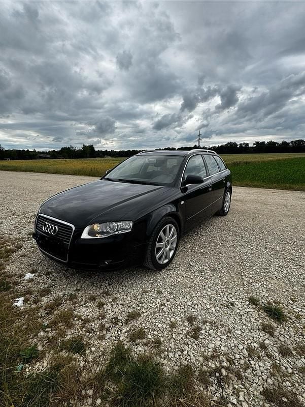 Schwarz Gebraucht 2007 Audi A4 S-Line Kombi | 2.200 € (Superpreis) - Bild 1/4