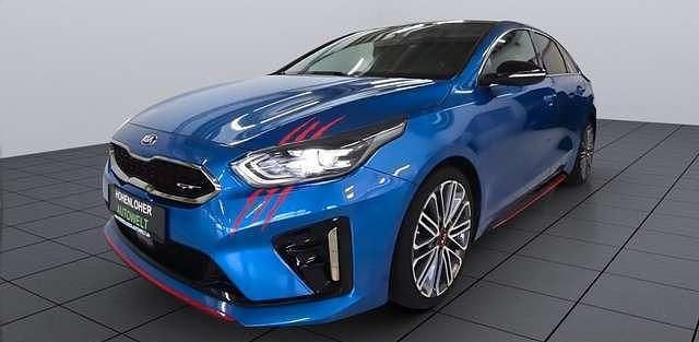 Gebraucht Kia ProCeed GT GT 204 PS (150 kW) 2019 Blau metallic Kleinwagen