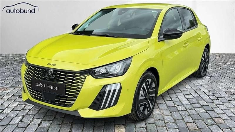 Gelb Neu 2025 Peugeot 208 Allure Kleinwagen | 20.970 € (Fairer Preis) - Bild 1/4