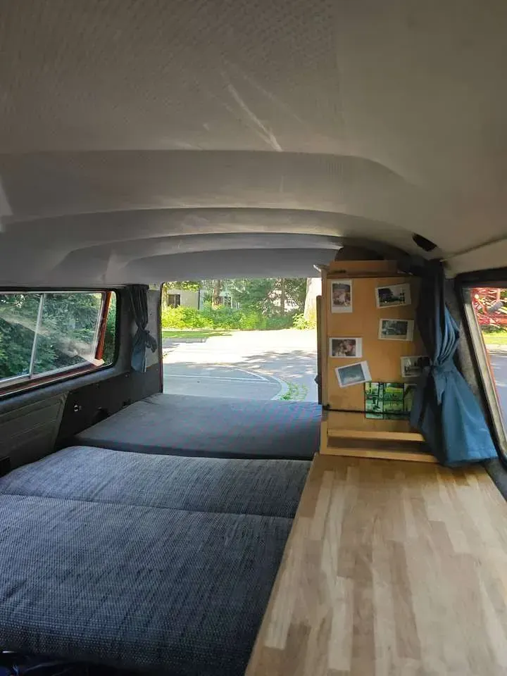 Gebraucht VW T3 69 PS (50 kW) 1990 Orange Van