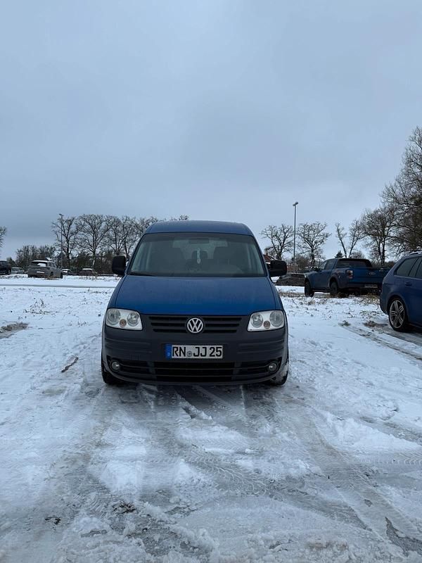 Gebraucht VW Caddy 105 PS (77 kW) 2007 Blau Van / Kleinbus