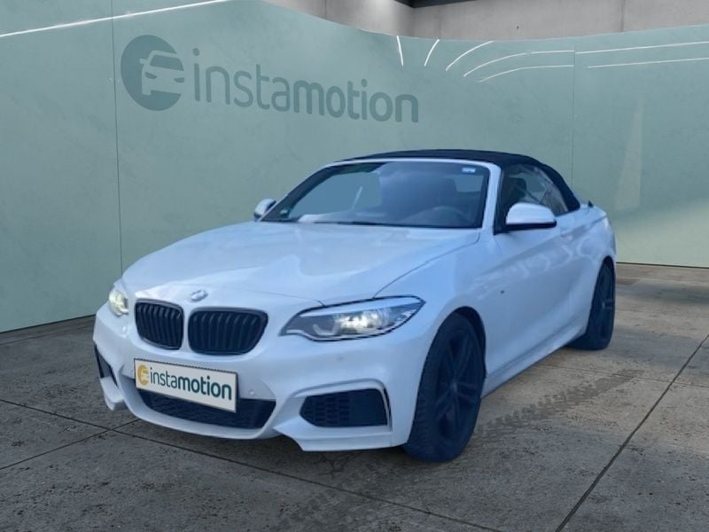 Schwarz Gebraucht 2019 BMW 218 M Sport Cabrio | 25.450 € (Etwas zu teuer) - Bild 1/4